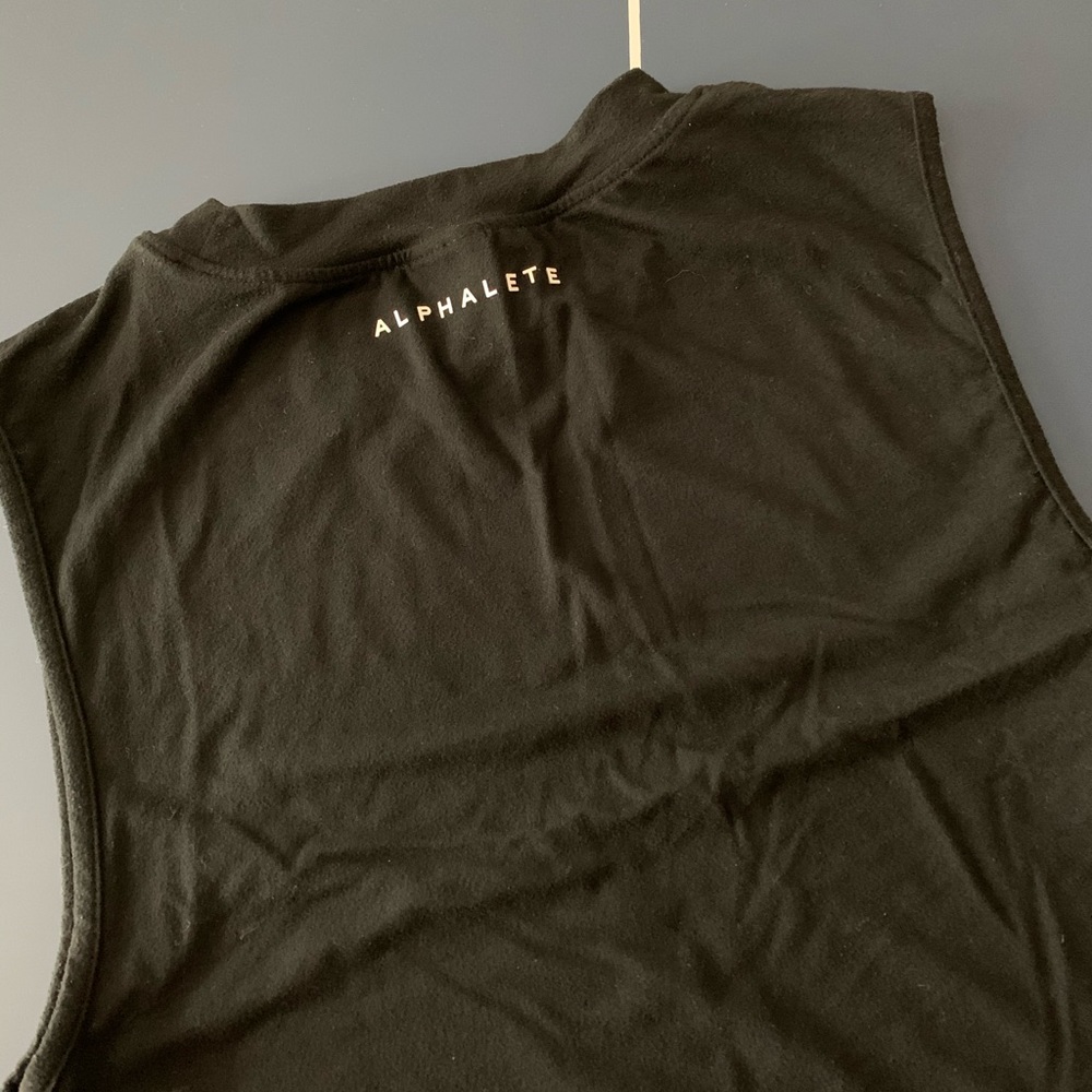 Alphalete Ultra Soft Tank | Black | XS